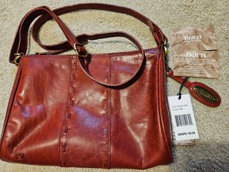 Born leather purse