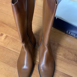 NEW LUISA D’ORIO BOOTS SIZE 7 Made In Italy