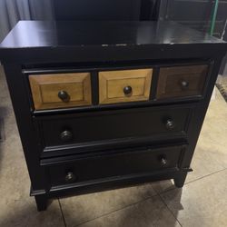Dresser With Mirror And Nightstand 
