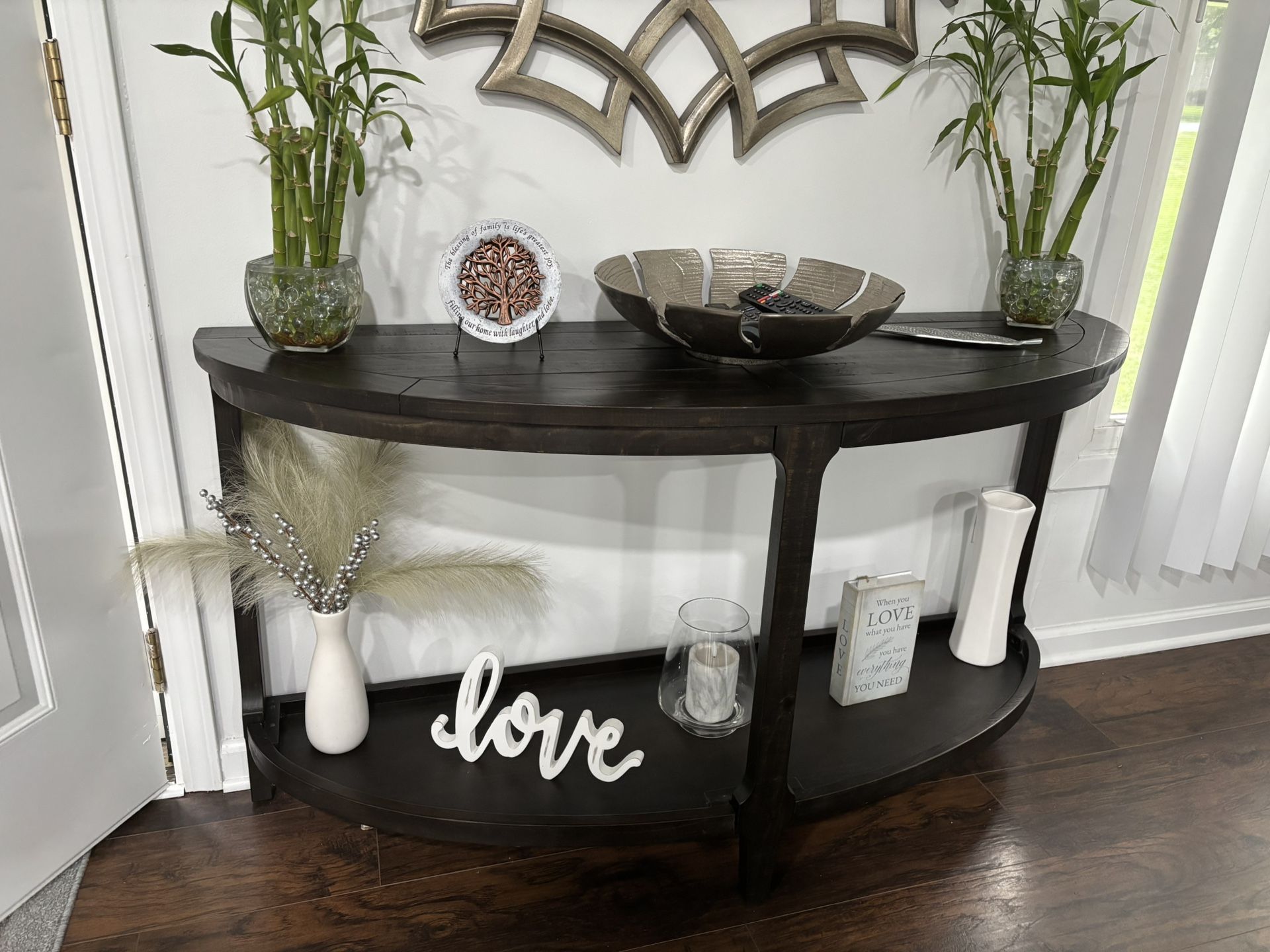 Console table