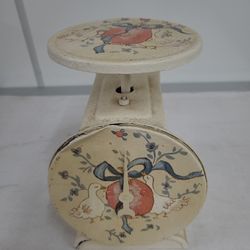 Painted Non Working Antique Kitchen Scale