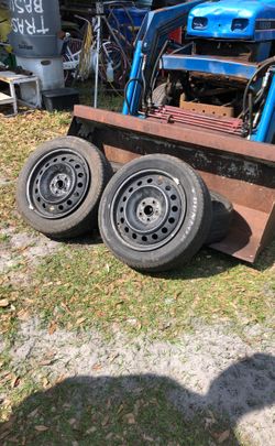 4 Dunlap tires 195/60r16 $25 each or $75 for all
