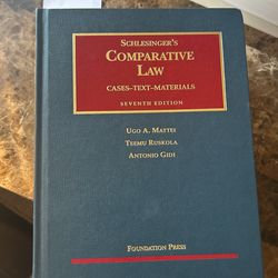 Comparative Law Book