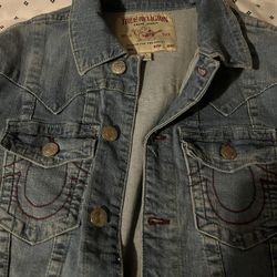 True Religion Jean Jacket $80 
