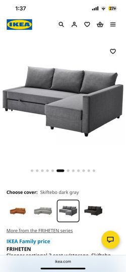 IKEA Friheten sleeper sofa
