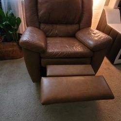 Set the sofa Authentic Leather Reclining 