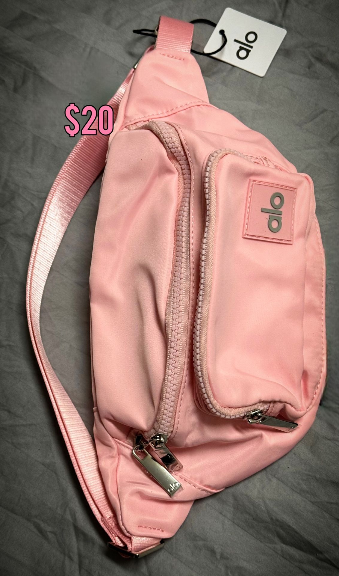 Alo Pink Fanny Pack