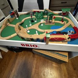Train Set -Brio Table Not Included