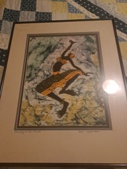 Art "Dancing in the clouds"