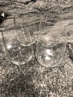 Stemless Wine Glasses