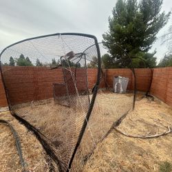 Backyard Baseball Batting Cage Net