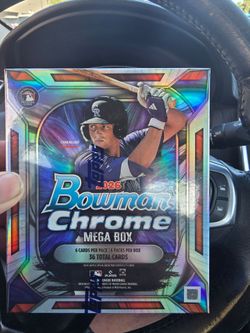 2026 Bowman Chrome Baseball Mega Box x2