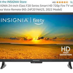 Like new Insignia Amazon Fire TV 26” HDTV