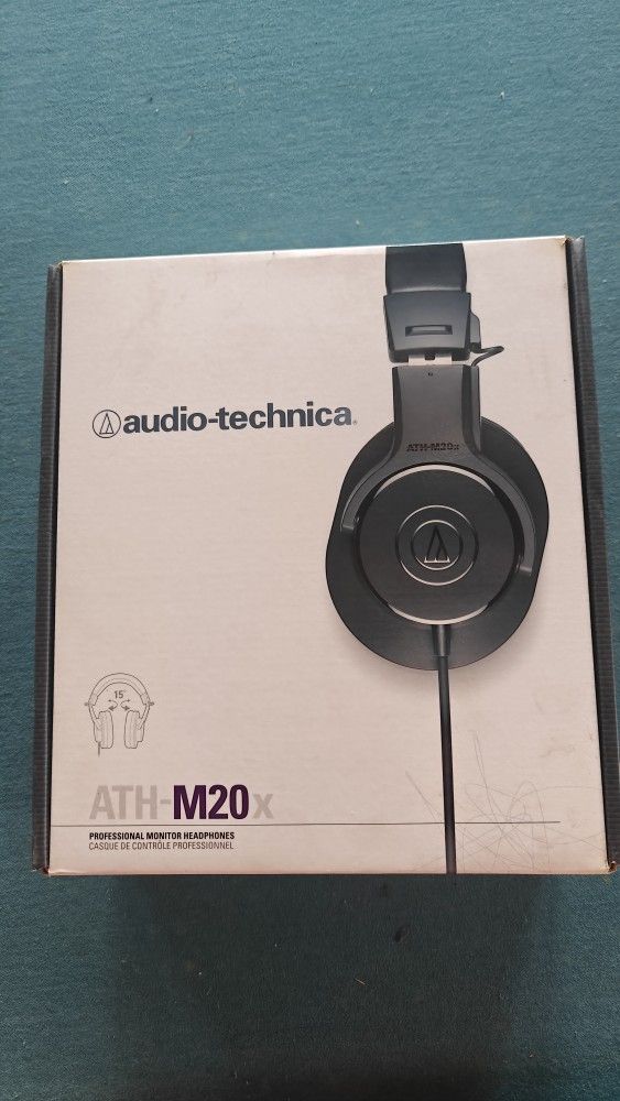 Audio Technica Headphone Monitor ATH M20X