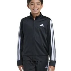 NEW Adidas Youth Iconic Tricot Lightweight Track Jacket, Big kids size 14-16