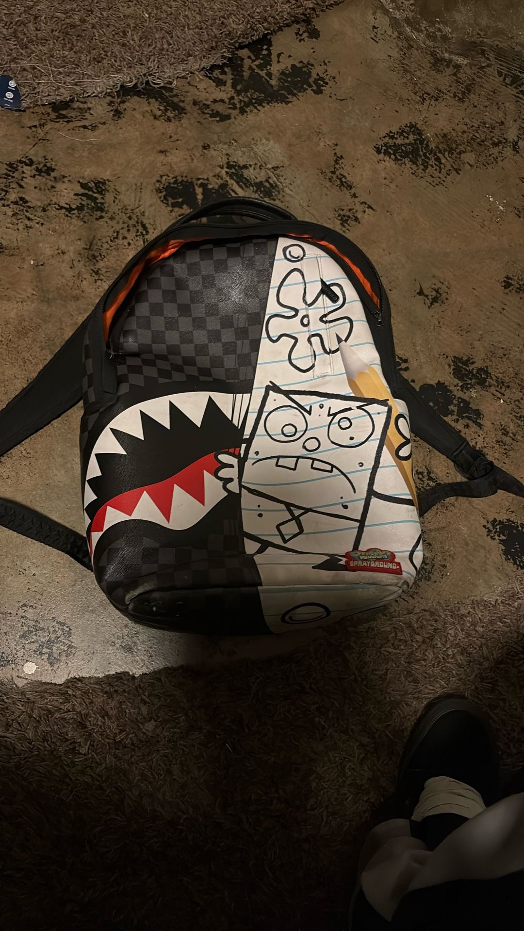 sprayground spongebob doodle reveal backpack