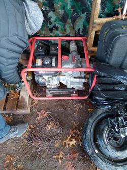 Trash Pump Honda 6.5 Motor