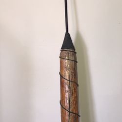 Genuine  Unique Antique Wood Harp oon From Hawaii Apprx 60” Tall