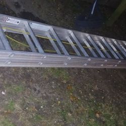 24ft Keller ladder with stabilizer.