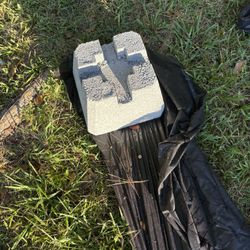 10-3/4 in. x 10-3/4 in. x 7-3/4 in. Concrete Deck Block