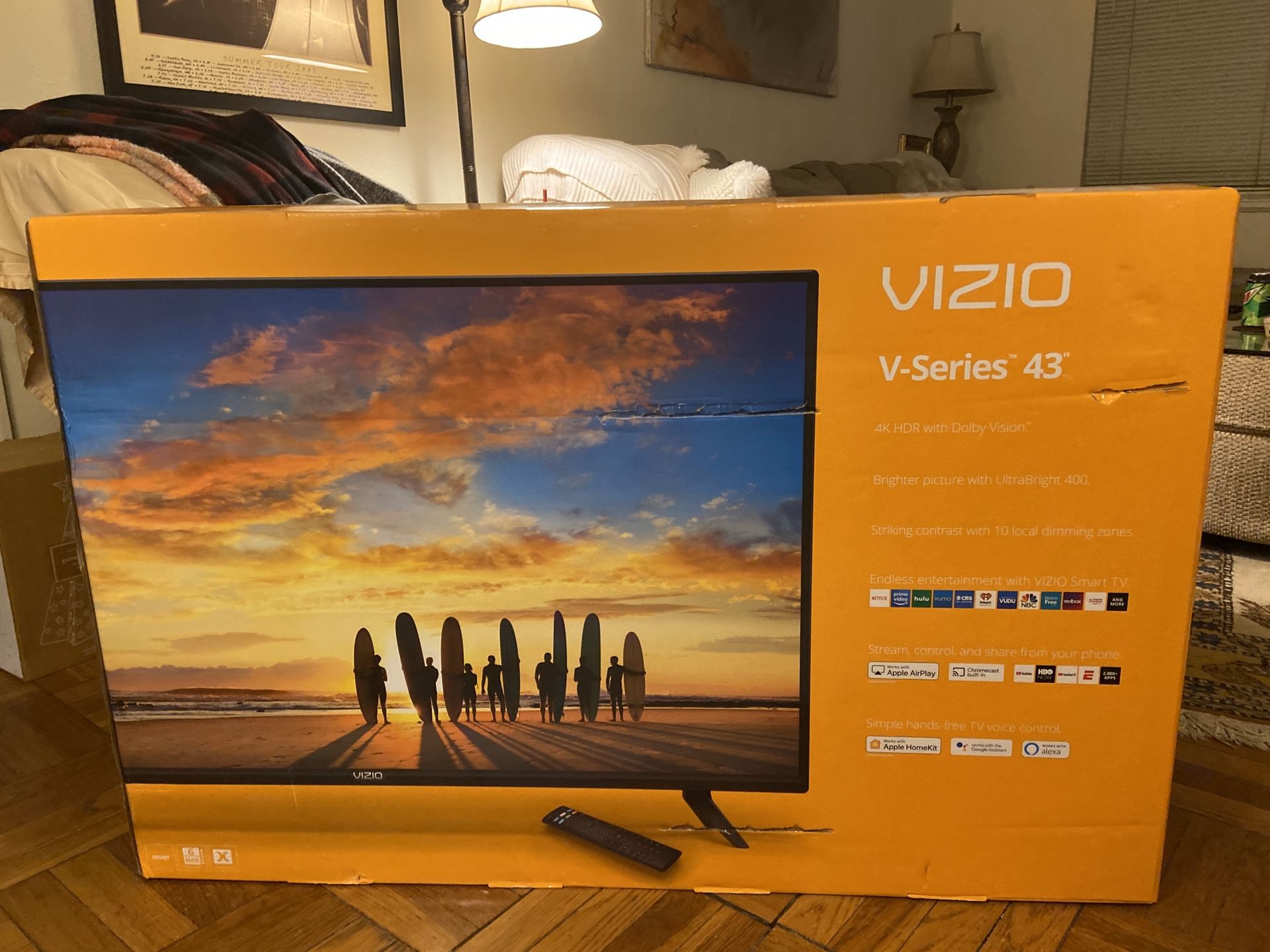 VIZIO 43” 4K HDR Smart TV V-Series *NEW IN BOX*