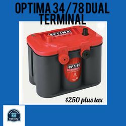 Red Top Optima 34/78  With Core Exchange 