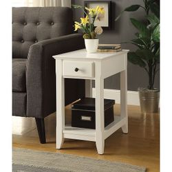 Deco Single Drawer End Table