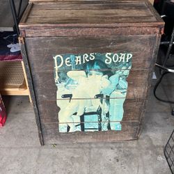 Antique Looking Soap, Box End Table