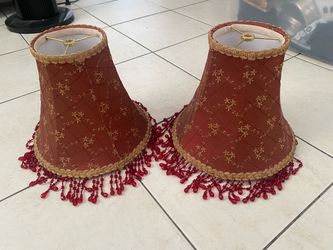 Vintage bell shape lampshade