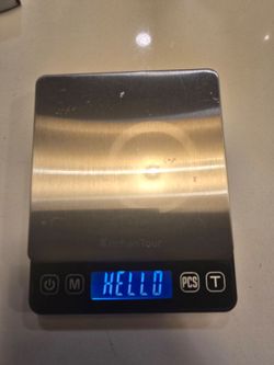 Digital kitchen scale