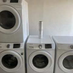 Washer And Dryer Like New With Warranty Perfect Condition Withbwarranty 👌  Samsung Set 