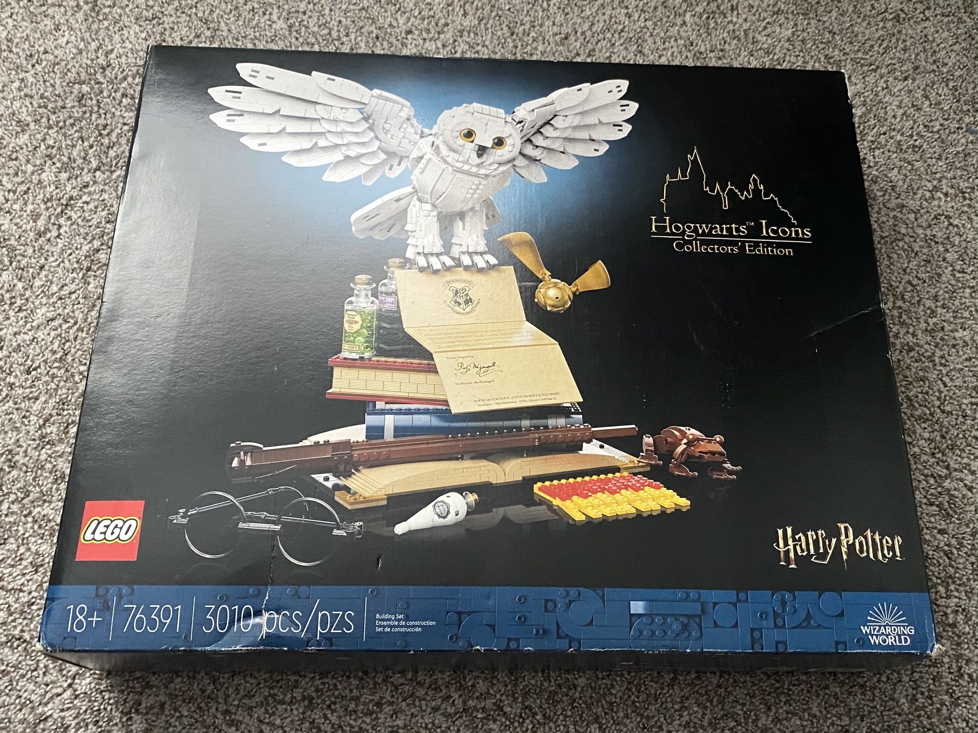 LEGO Harry Potter Hogwarts Icons Collectors’ Edition Hedwig