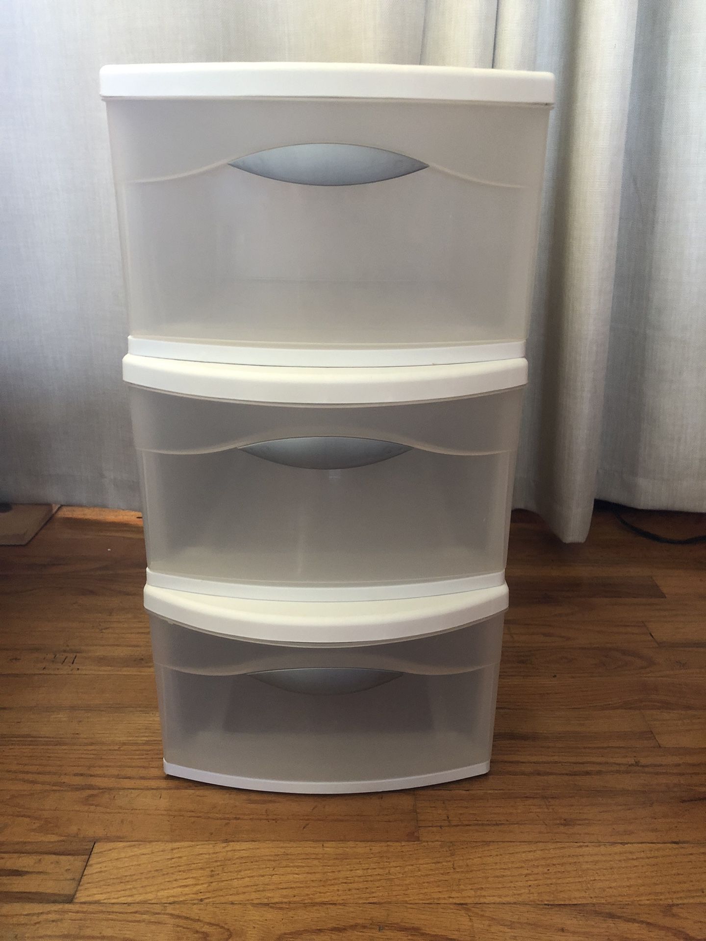 3 Sterilite Stackable Storage Drawers - $15/All