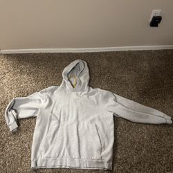 Men’s Lululemon Grey Cotton Hoodie Size XL