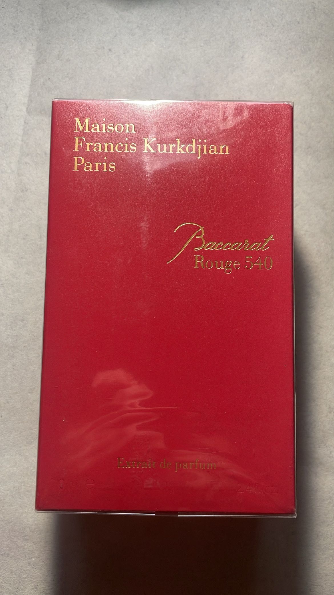 Baccarat Rouge 540 Extrait De Parfum 70ML
