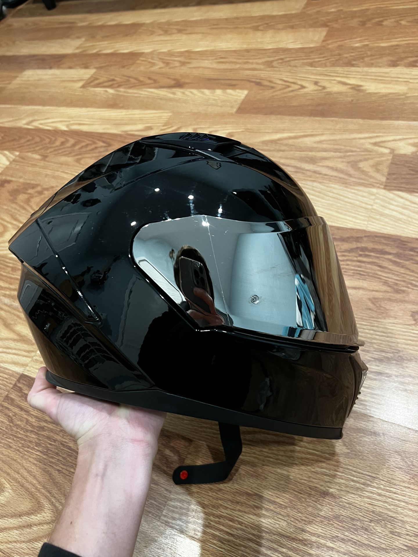 Bilt Motorcycle Helmet With Sena Bluetooth Headset