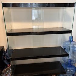 Black Display Cabinet