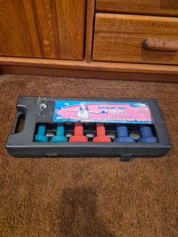 Exercera Neoprene Dumbbell Weight Set
3-pair compact hand weight collection totaling 20 lbs (two 2 lb, two 3 lb, and two 5 lb weights).
