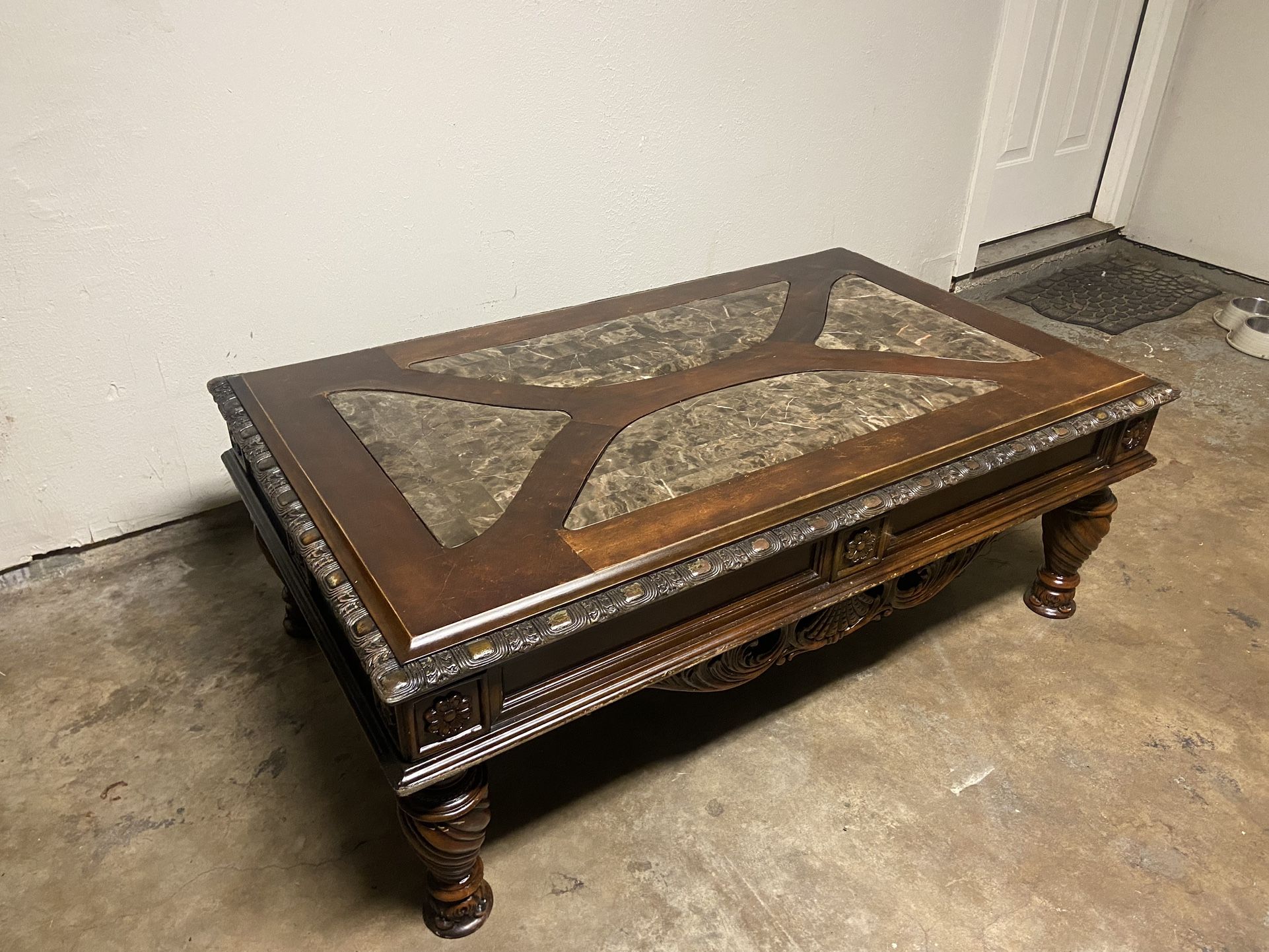 Rustic Spanish Style Coffee Table