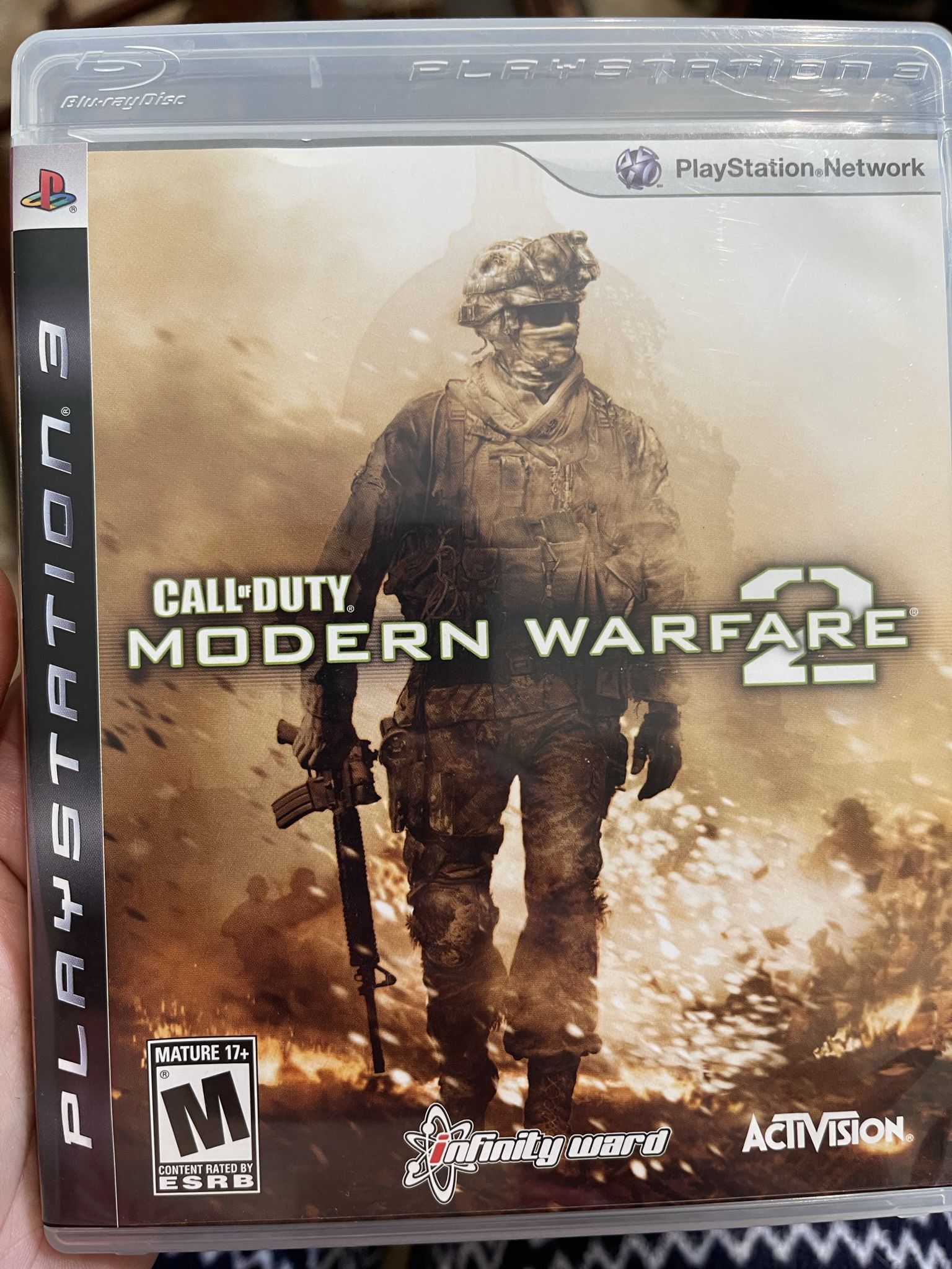 PS3 call of duty modern warfare 2 video game