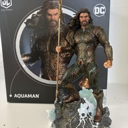 Iron Studios DC Aquaman Zack Snyders Justice League 1/10 Scale Statue