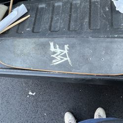 WWF WWE Attitude Era Skateboard Wrestling Memorabilia Vintage 2000 Titan Sports , Board Only no Wheels 