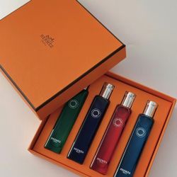 HERMÈ S Garden Collection / Eau de Cologne / Exquisite Mini 4-Piece Gift Set | Perfect Gift for Boyfriends, Girlfriends & Friends on Anniversaries & F