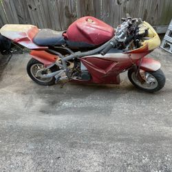 Pocket Bike For Parts Or Repair 