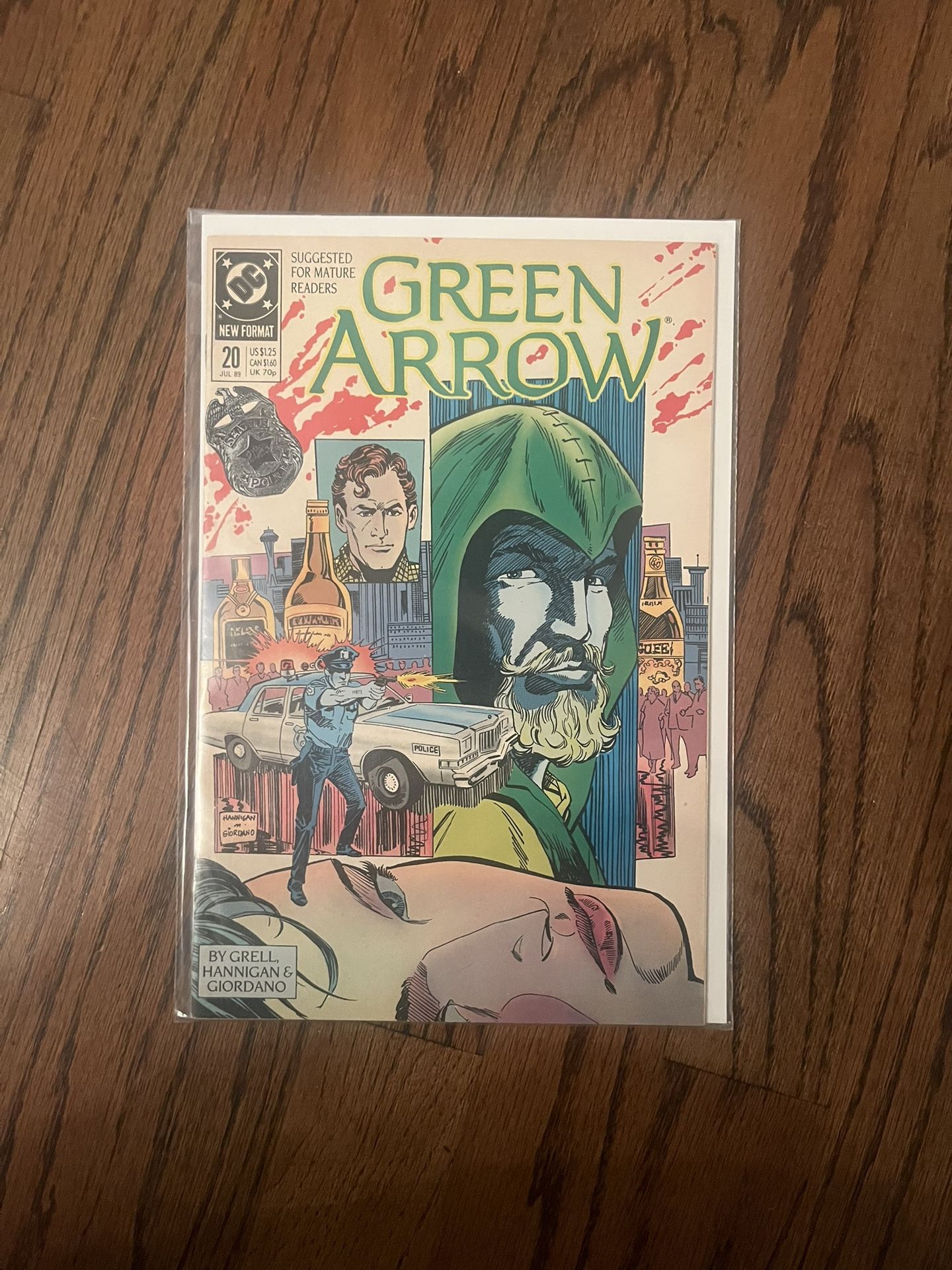 Green Arrow #20 (DC Comics, July 1989) - Collectors Edition