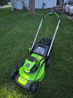 Greenworks 80v battery mower NEW
