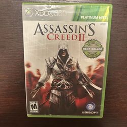 Assassin creed 2 Xbox 360 (CIB)