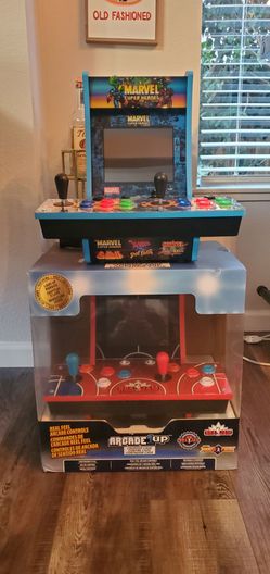 2 player Countercades Marvel Super Heros and Nba Jam