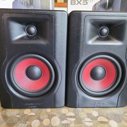 M Audio BX5 D3 Red monitors