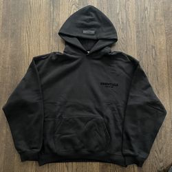 Essential Black Hoodie